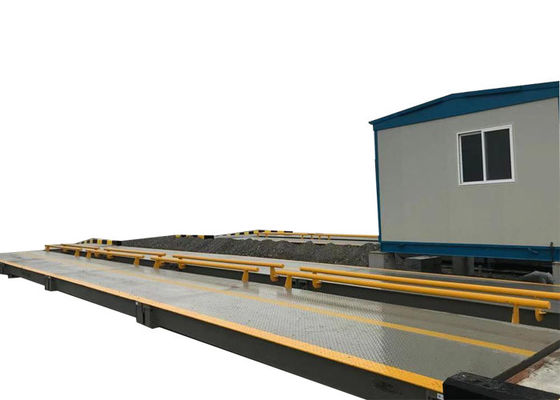calidad  LED 22M Truck Scale Weighbridge Electronic Carbon Steel Fábrica