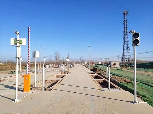 calidad  Truck Unmanned Weighing Systems , 100T Weigh In Motion Truck Scales Fábrica